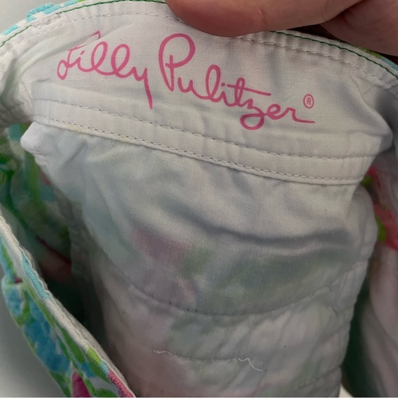 Lilly Pulitzer Short Womens 8 The Buttercup Multicolor Floral Print Beachy - Picture 4 of 6